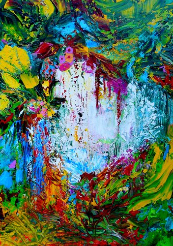 Looking forward by Blanka Mandel, Painting for Sale on Select