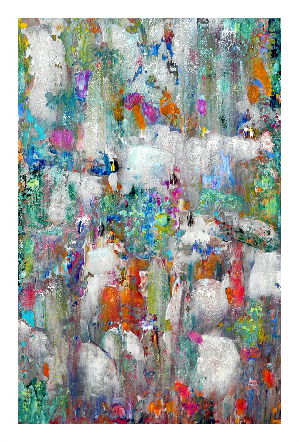 Reisende Blanka Mandel Original painting for sale