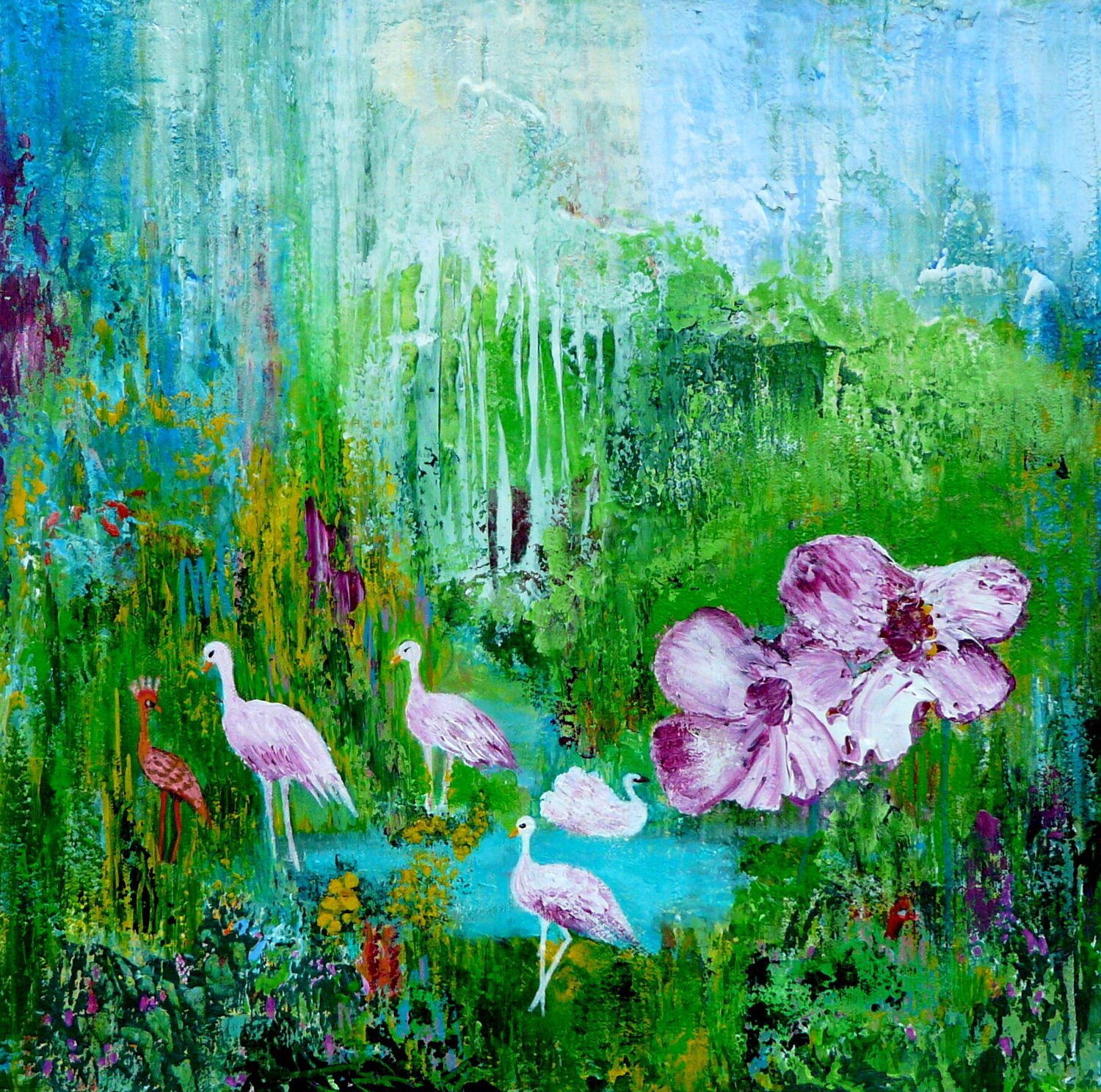 Being different Blanka Mandel Original painting for sale