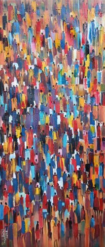 Street Jam 3 by PAUL AKIIKI, Painting for Sale on Select