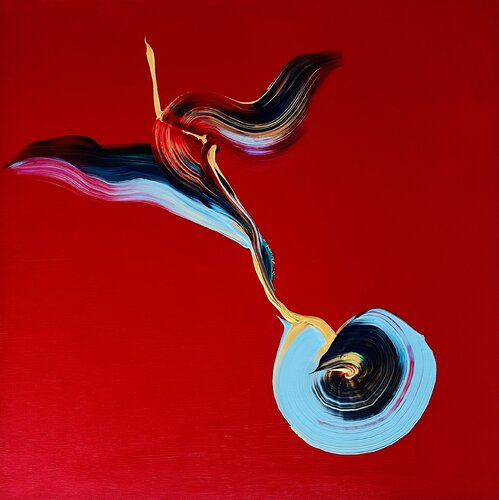 Angular Velocity by Yiannis Kaminis, Painting for Sale on Select