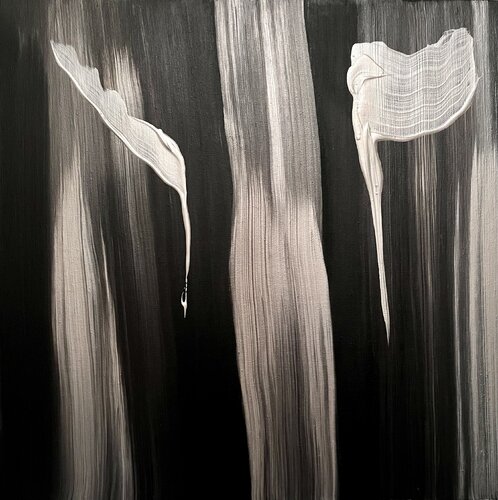 Us two beyond by Yiannis Kaminis, Painting for Sale on Select