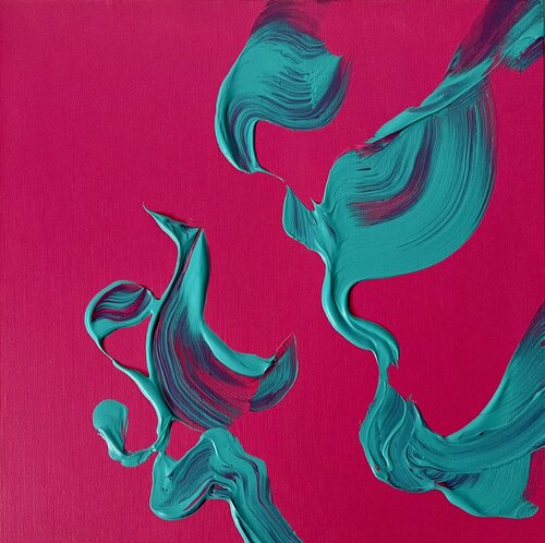 Destined Duo 4 by Yiannis Kaminis, Painting for Sale on Select
