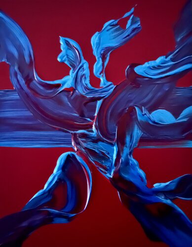 In your Arms I by Yiannis Kaminis, Painting for Sale on Select