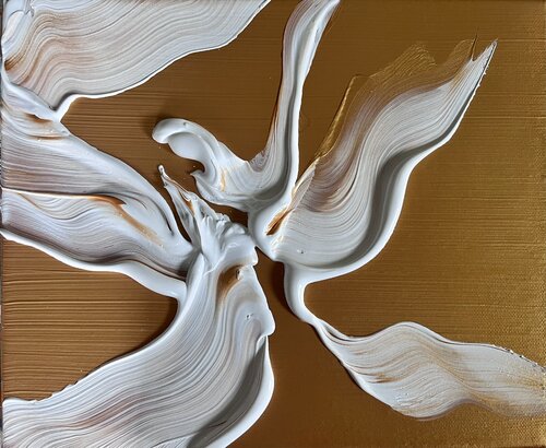 In Freedom Together by Yiannis Kaminis, Painting for Sale on Select