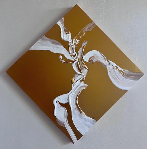 Golden Dream by Yiannis Kaminis, Painting for Sale on Select