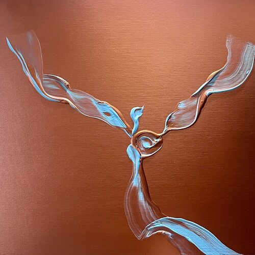 Thy Will Flow by Yiannis Kaminis, Painting for Sale on Select