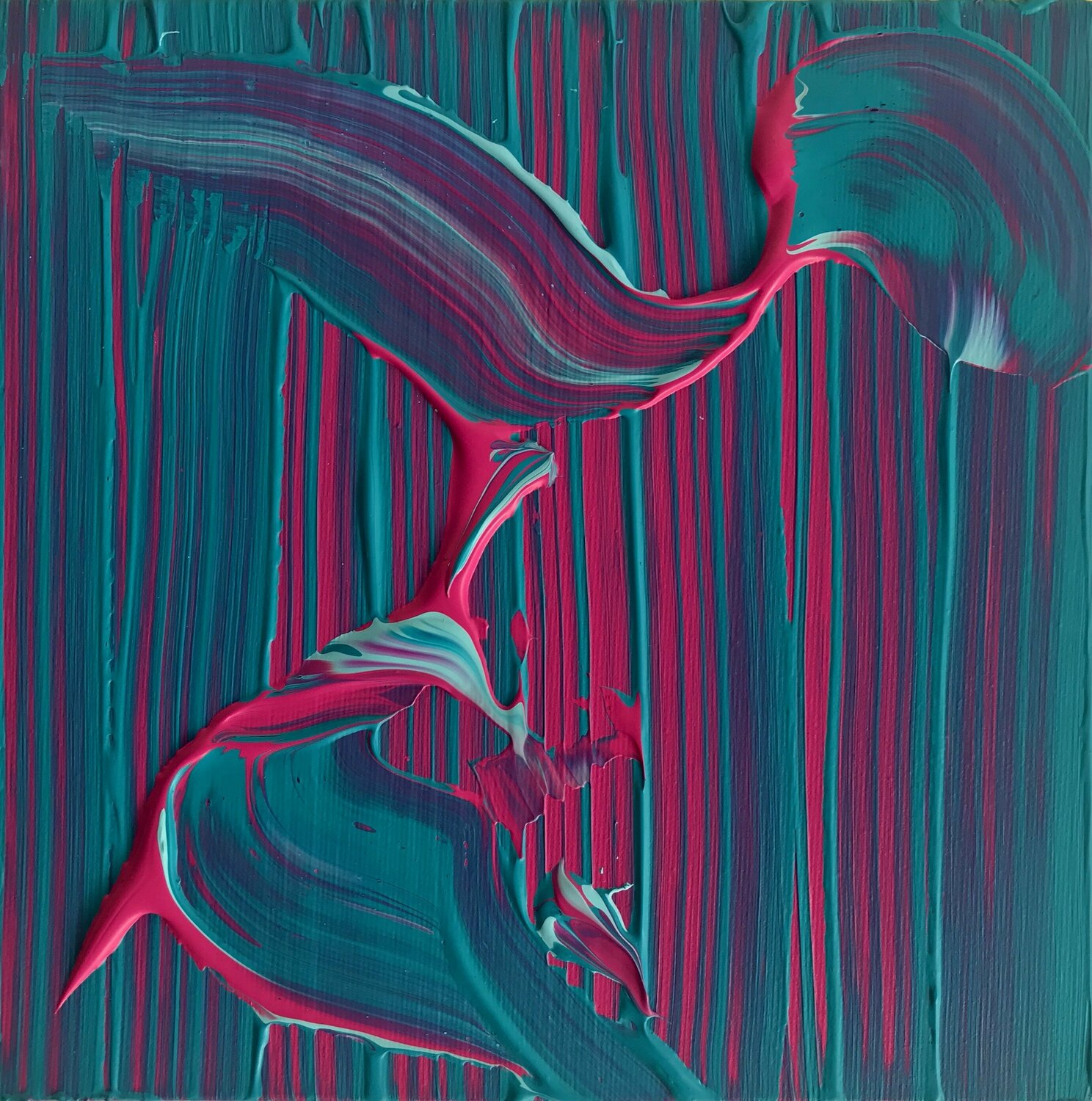 Iris Yiannis Kaminis Original painting for sale