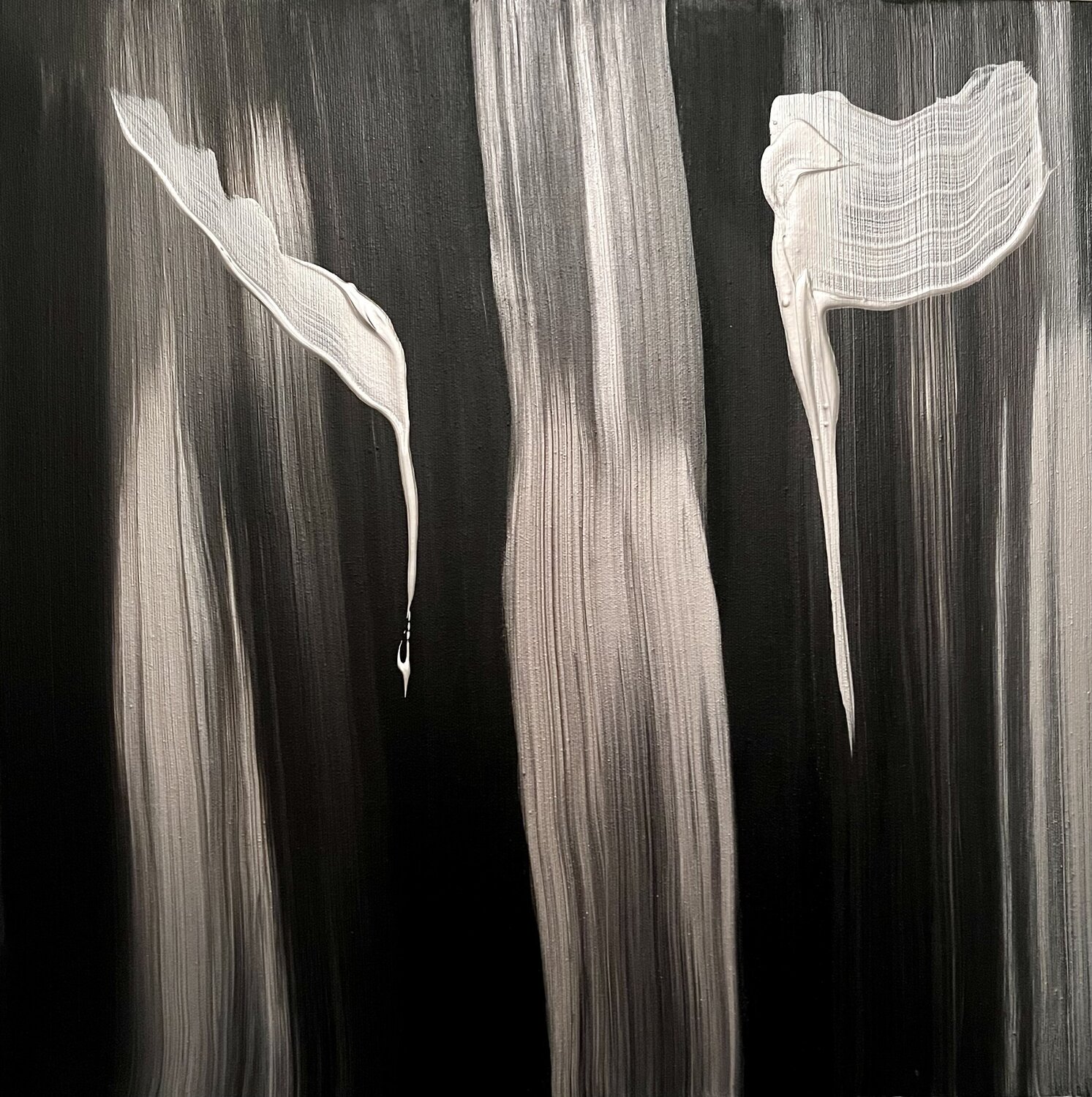 Us two beyond Yiannis Kaminis Original painting for sale