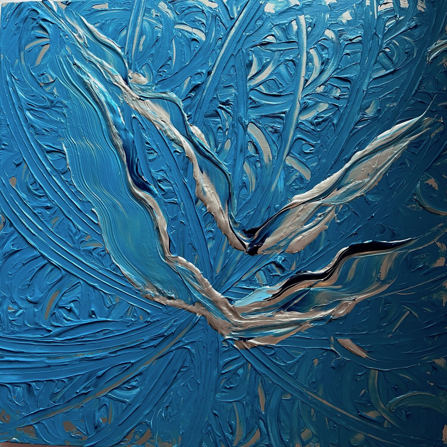 Reflection II Yiannis Kaminis Original painting for sale