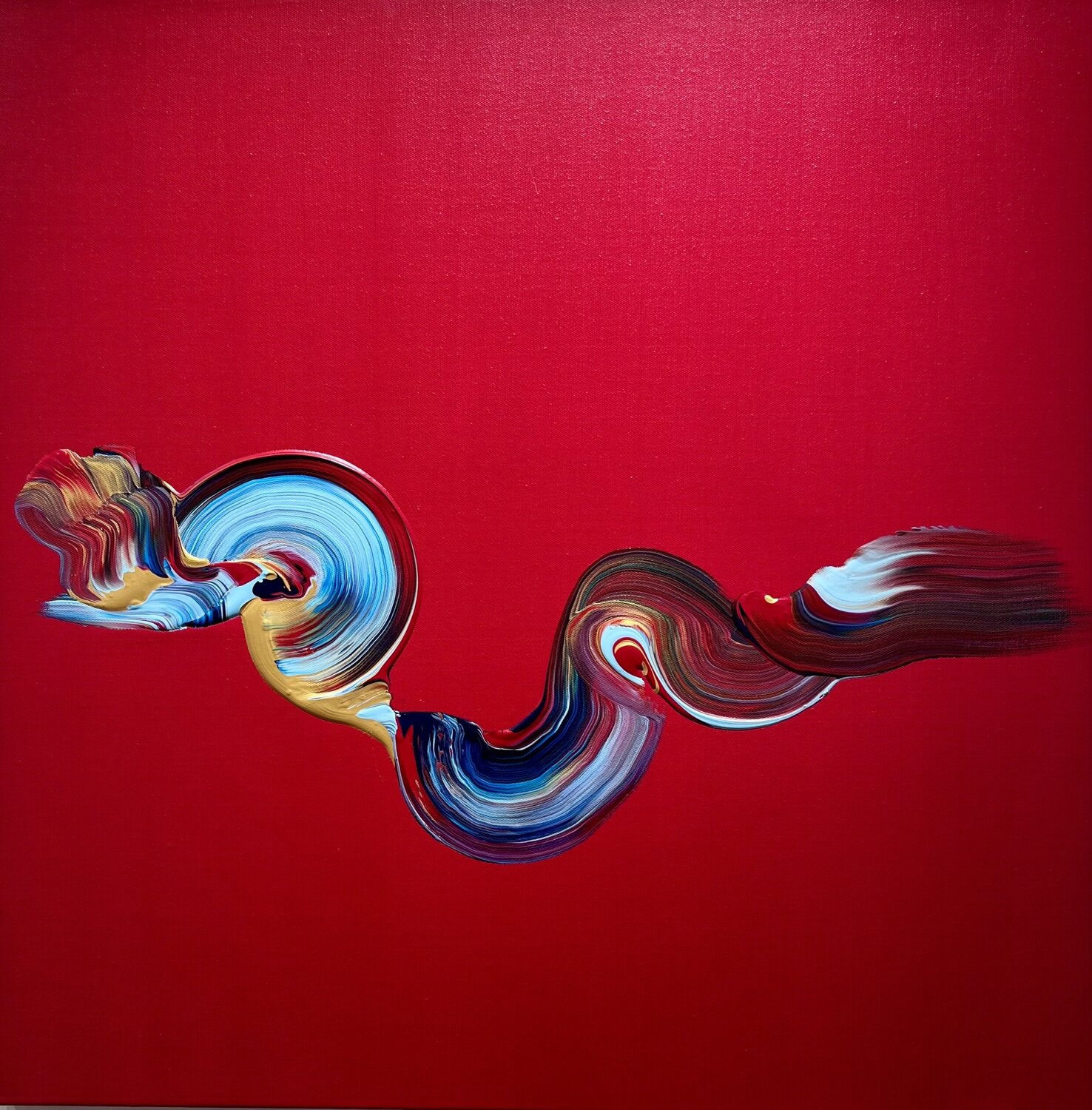 Archetype Hub II Yiannis Kaminis Original painting for sale