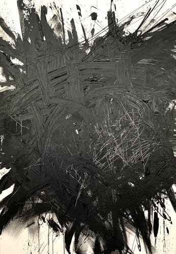 Nocturnes #11 by Krisztina Horvath, Painting for Sale on Select
