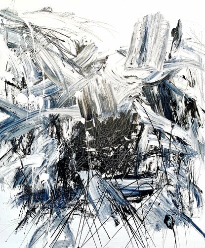 'When Ignorance Reigns, Life Is Lost' #2 by Krisztina Horvath, Painting for Sale on Select