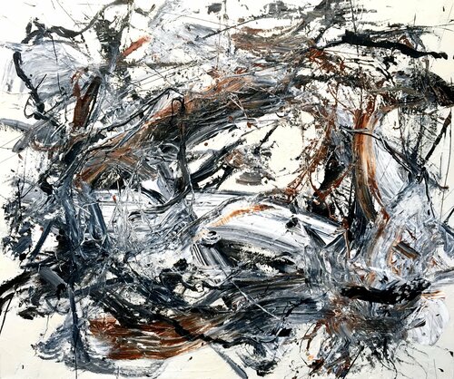 Ichi-go Ichi-e 一期一会 (Zen Study) by Krisztina Horvath, Painting for Sale on Select