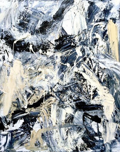 Bursting by Krisztina Horvath, Painting for Sale on Select