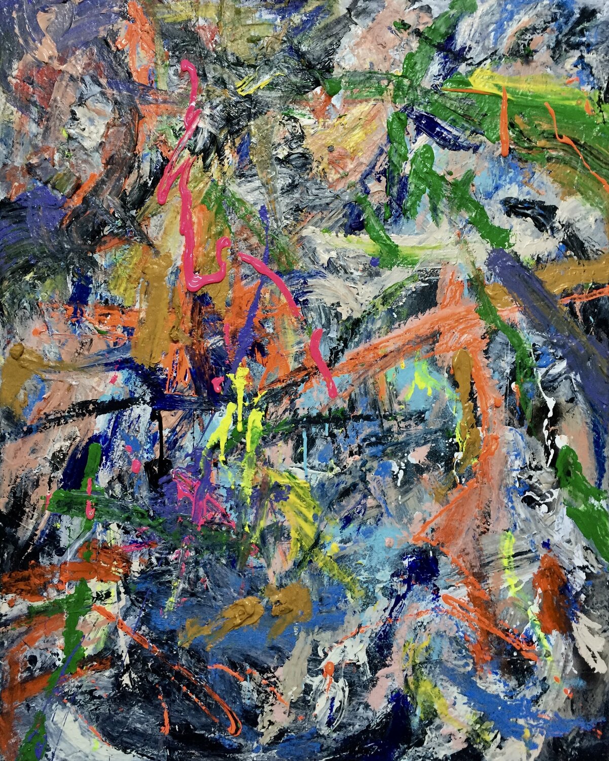 Superpower Krisztina Horvath Original painting for sale