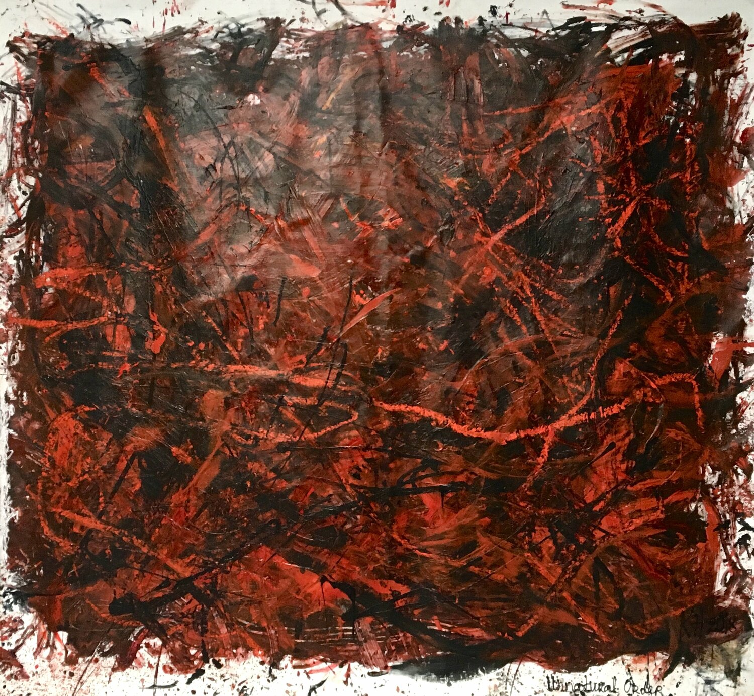 Unnatural Order Krisztina Horvath Original painting for sale