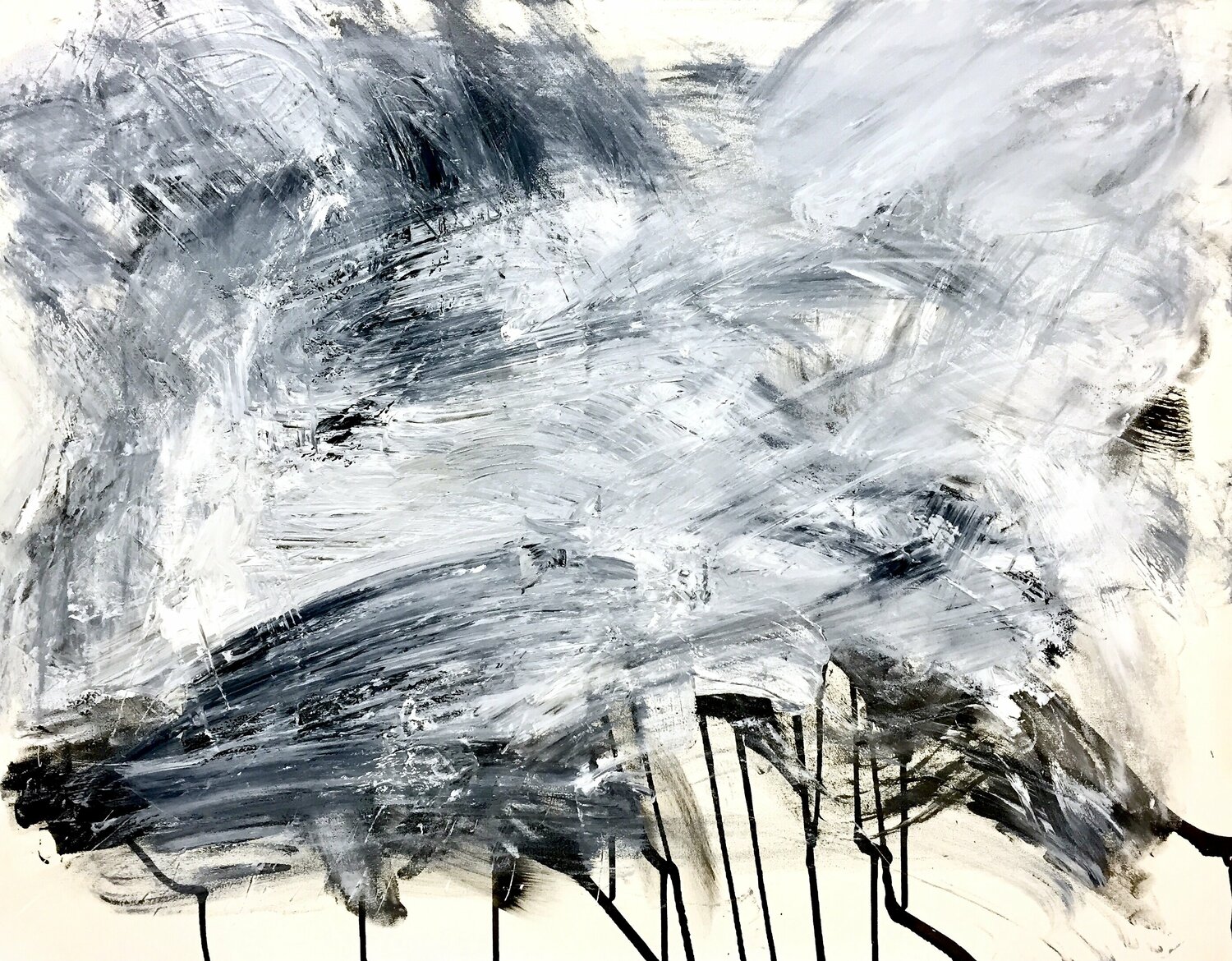 All Covered Up Krisztina Horvath Original painting for sale