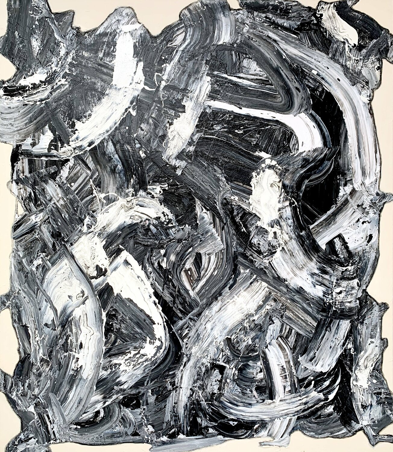 Controlling Nature Krisztina Horvath Original painting for sale