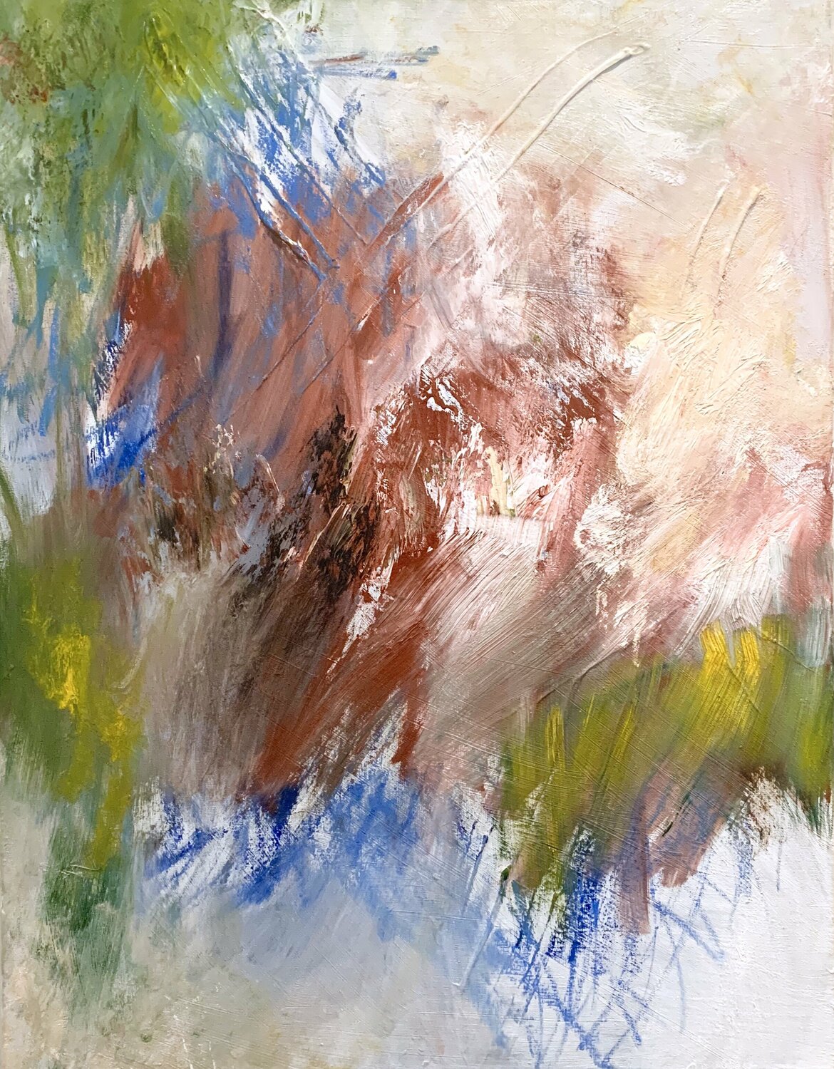 Sous Le Soleil #3 Krisztina Horvath Original painting for sale