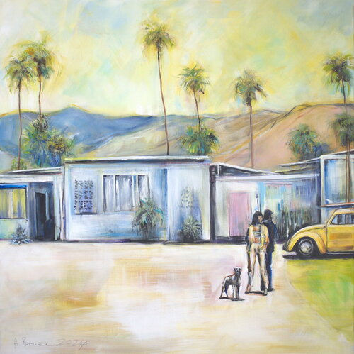 The New Home by Arno Bruse, Painting for Sale on Select