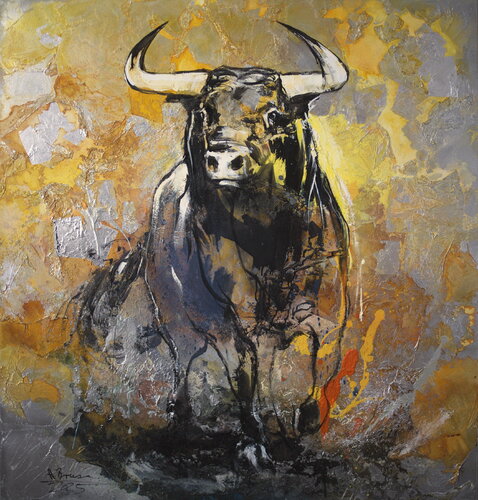 Toro by Arno Bruse, Painting for Sale on Select