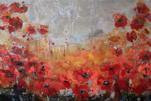 Sommerwiese by Arno Bruse, Painting for Sale on Select