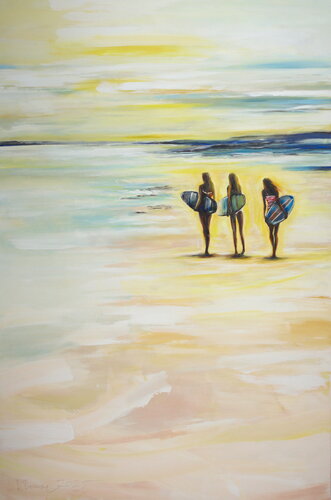 Best Time Of The Day by Arno Bruse, Painting for Sale on Select