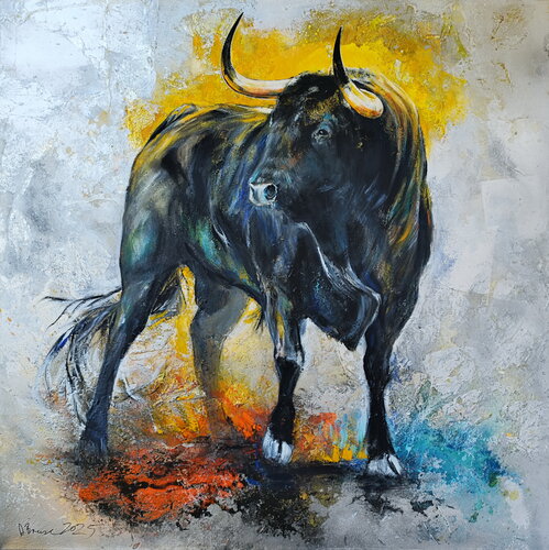 Toro by Arno Bruse, Painting for Sale on Select