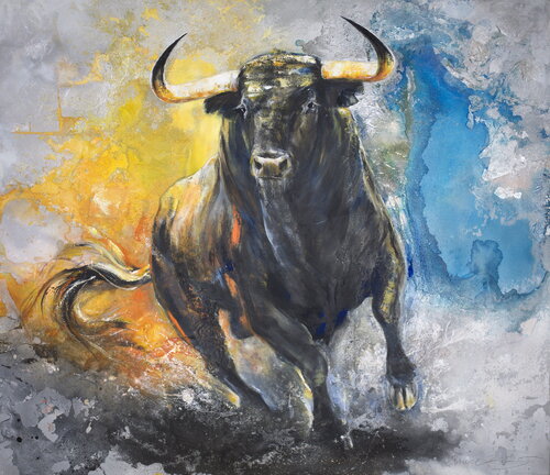 Toro by Arno Bruse, Painting for Sale on Select