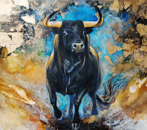 "T'oro" by Arno Bruse, Painting for Sale on Select