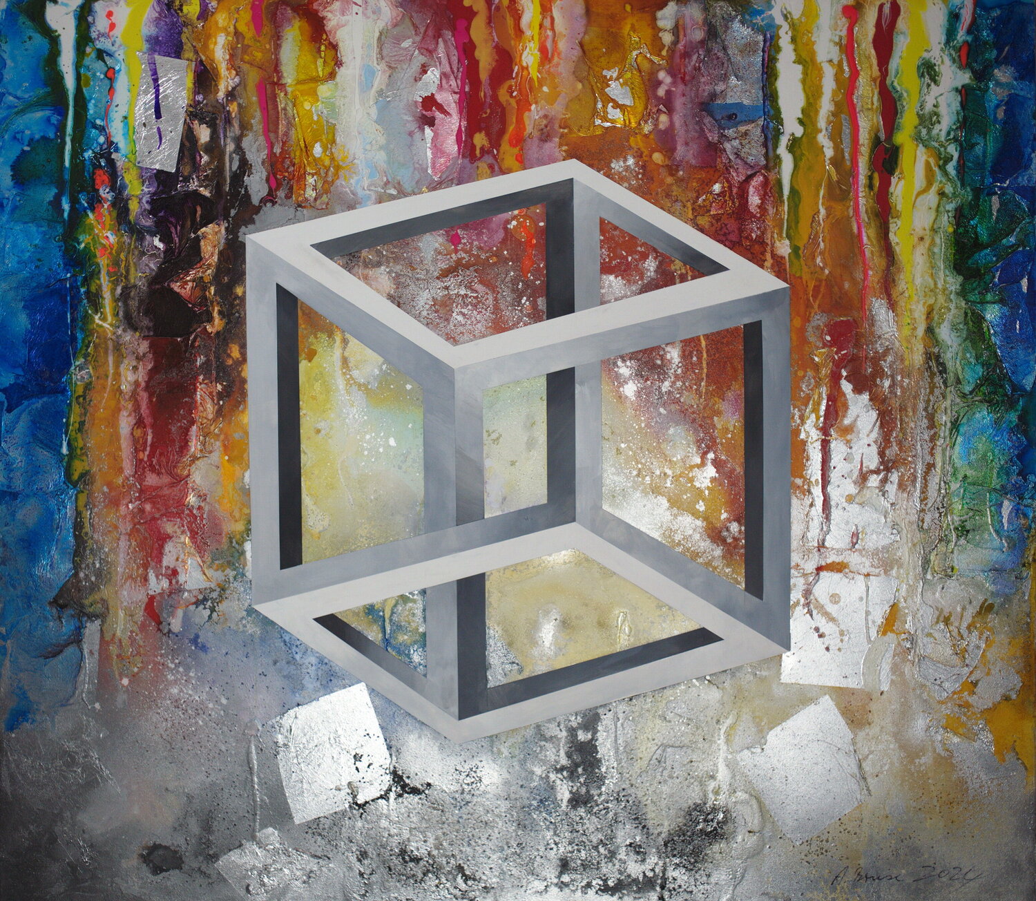 Oxymoron Arno Bruse Original painting for sale