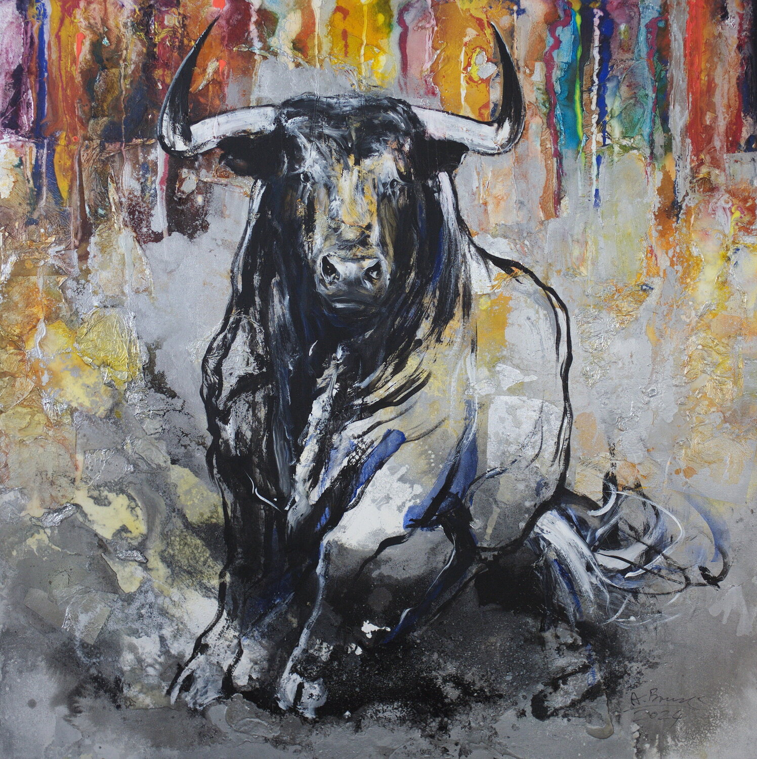 Toro Arno Bruse Original painting for sale