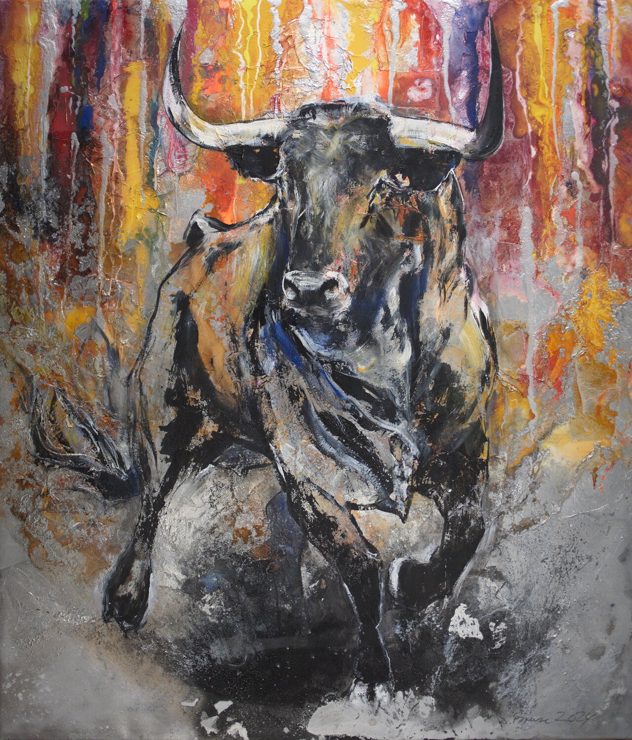 Toro Arno Bruse Original painting for sale