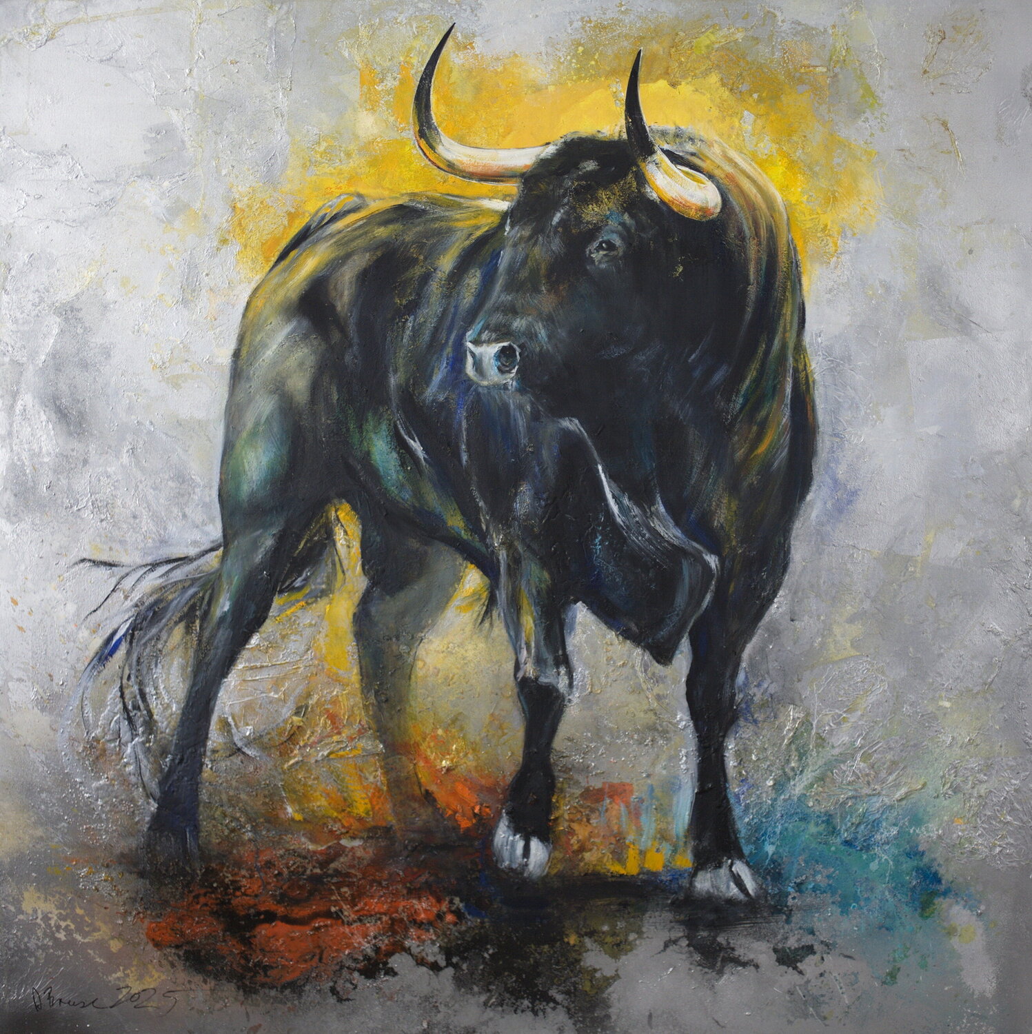 Toro Arno Bruse Original painting for sale