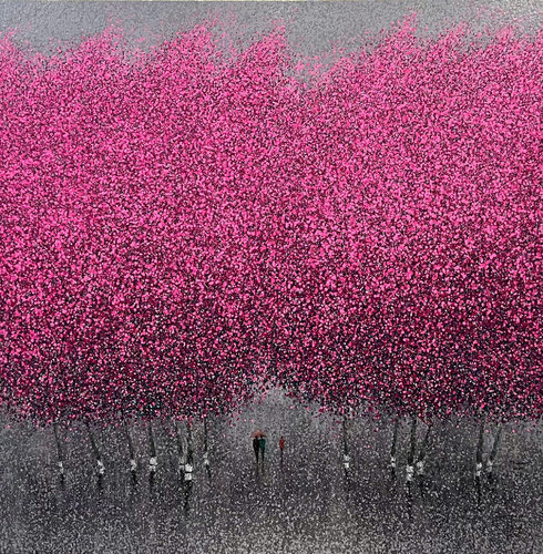 Winter of love by Trong Thuong Tran, Painting for Sale on Select