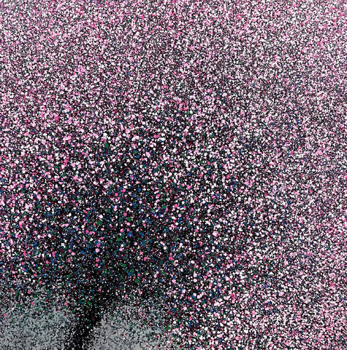Cherry Blossoms in the Morning Mist No.2 by Trong Thuong Tran, Painting for Sale on Select