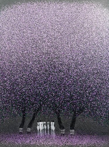 Passing through the winter days by Trong Thuong Tran, Painting for Sale on Select