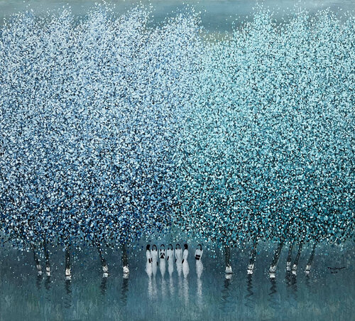 Spring Shadow No.3 by Trong Thuong Tran, Painting for Sale on Select