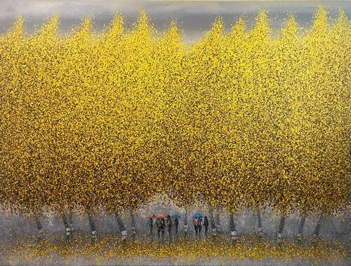 After the autumn rain No.5 von Trong Thuong Tran, Malerei kaufen auf Select