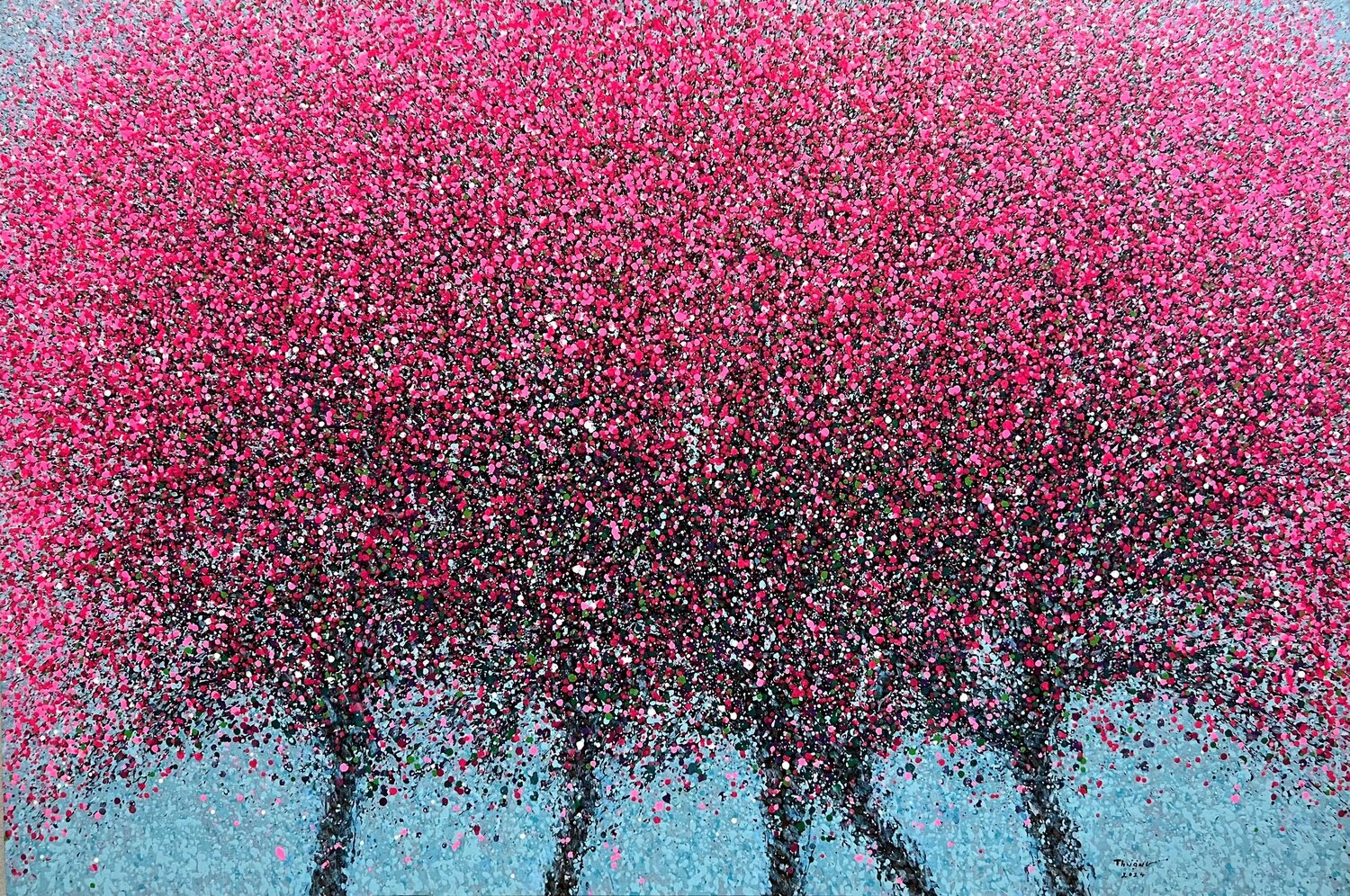 Spring scent No.3 Trong Thuong Tran Original painting for sale
