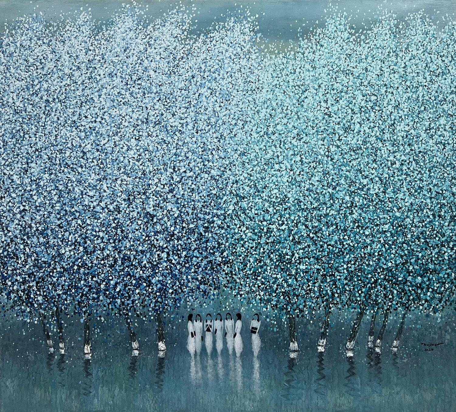 Spring Shadow No.3 Trong Thuong Tran Original painting for sale