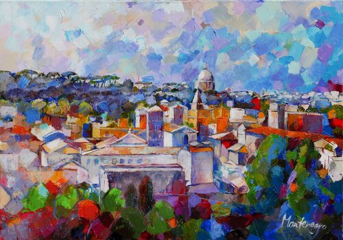 Roma by Miriam Montenegro, Painting for Sale on Select