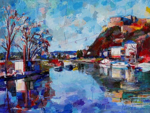 Ein friedlicher Tag by Miriam Montenegro, Painting for Sale on Select