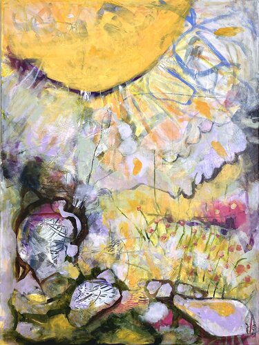 spielWelt (playWorld) by Judith Riemer, Painting for Sale on Select