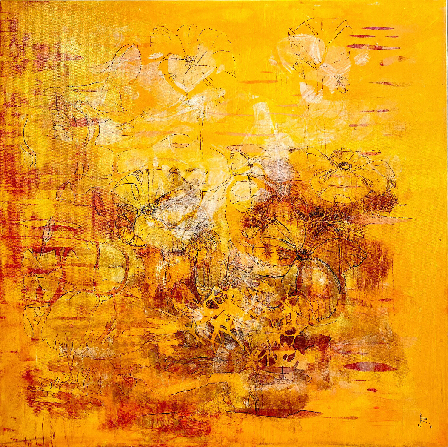 Im geschenkten Licht Judith Riemer Original painting for sale