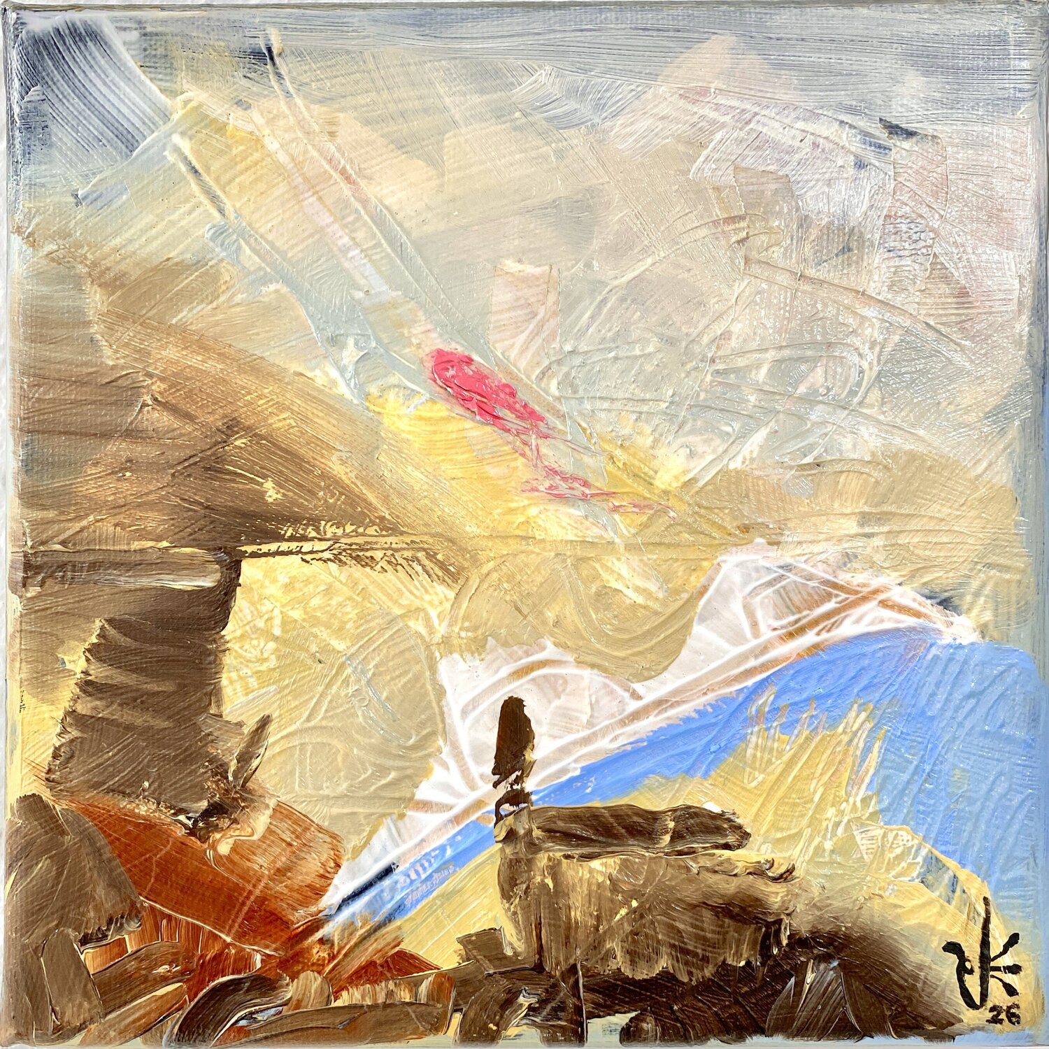 weit (open) Judith Riemer Original painting for sale