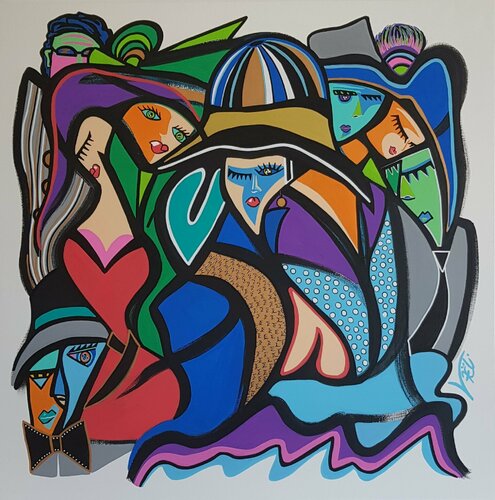 Convoitises by Kaël, Painting for Sale on Select