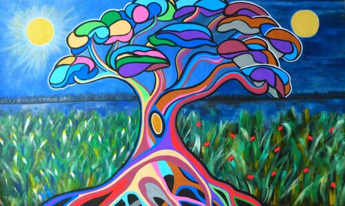 Clair-obscur by Kaël, Painting for Sale on Select