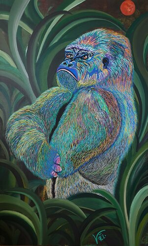 Le dominant by Kaël, Painting for Sale on Select